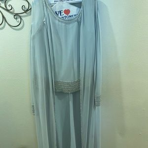 Formal Duster & Pants outfit